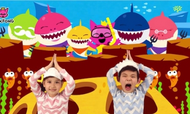 Gia đình Hàn Quốc kiếm 125 triệu USD nhờ bài hát Baby Shark