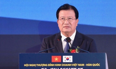 Phó thủ tướng: 'Việt Nam mong Hàn Quốc tham gia cổ phần hóa doanh nghiệp nhà nước'