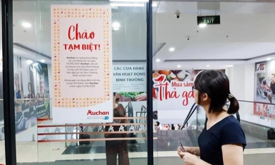 Auchan chính thức đóng cửa 15 siêu thị tại Việt Nam