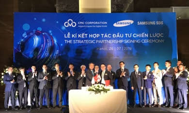 Để Samsung tham gia HĐQT, CMC đặt mục tiêu trở thành tập đoàn toàn cầu sau 5 năm