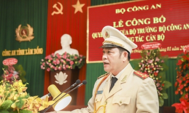 Phó giám đốc Công an Đắk Nông làm Giám đốc Công an tỉnh Lâm Đồng