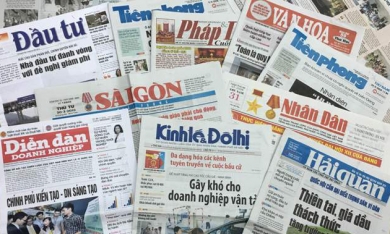 Quy hoạch báo chí: Hà Nội giải tán 3 tờ báo, 6 tạp chí