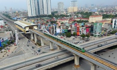 Hà Nội lên kế hoạch xây dựng tuyến metro số 5 Văn Cao - Hòa Lạc 65.000 tỷ