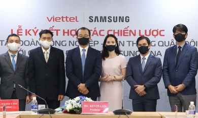 Samsung và Viettel 'bắt tay' phát triển thiết bị viễn thông 5G