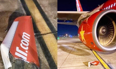 Vụ 2 máy bay va chạm tại sân bay Nội Bài: Tạm giữ giấy phép nhân viên phát tín hiệu