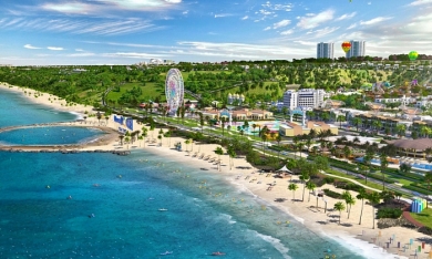 Một nhà đầu tư đề xuất làm khu đô thị sinh thái biển tại Quảng Nam