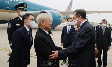 Tổng Bí thư Nguyễn Phú Trọng đến Bắc Kinh, 2 nước sẽ ký nhiều văn kiện quan trọng