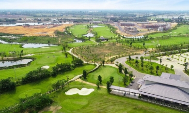 Sân golf 1.200 tỷ của Silk Path tại Quảng Ninh ra sao sau hơn 3 tháng khởi công?