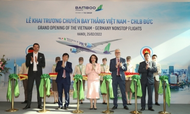 Bamboo Airways khai trương đường bay thẳng Việt – Đức