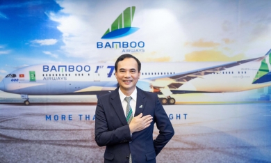Doanh thu gần 2.000 tỷ/tháng, tân CEO Bamboo Airways kỳ vọng có 100 máy bay vào năm 2028