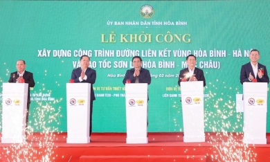 Hơn 4.120 tỷ làm đường liên kết vùng Hòa Bình - Hà Nội và cao tốc Sơn La