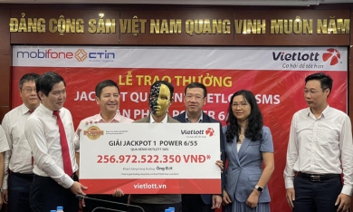 Người đàn ông tại Gia Lai trúng giải Jackpot lớn thứ nhì lịch sử xổ số Việt Nam