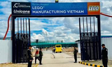 Cận cảnh Nhà máy LEGO hơn 1 tỷ USD tại Bình Dương cần tuyển lượng lao động lớn