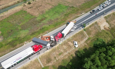 Cao tốc Cam Lộ - La Sơn vừa xảy ra tai nạn: Đầu tư 7.600 tỷ, bị thanh tra 'vạch' loạt vi phạm