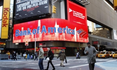 Các ngân hàng Mỹ đang bơi trong hàng nghìn tỷ USD tiền mặt