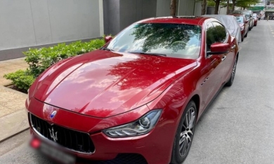 Xế lạ Maserati Ghibli mất giá 3 tỷ đồng sau 3 năm sử dụng