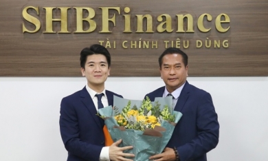 Con trai bầu Hiển ngồi ghế chủ tịch SHB Finance