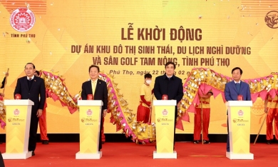 T&T Group khởi động dự án khu đô thị sinh thái và sân golf gần 500ha tại Phú Thọ