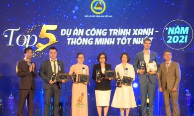 Dự án của Phuc Khang Corporation lọt top 5 công trình xanh thông minh tốt nhất 2021