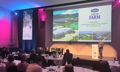 Mô hình phát triển bền vững ‘Vinamilk Green Farm’ được chia sẻ tại Hội nghị Sữa toàn cầu
