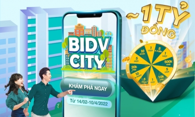 BIDV City: Khám phá thành phố thông minh, trúng quà tiền tỷ