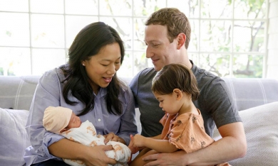 Mark Zuckerberg hy vọng con gái thứ 2 được tận hưởng tuổi thơ