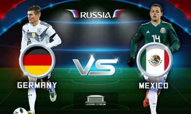 Kết quả tỷ số trận Đức và Mexico: Mexico gây địa chấn khi thắng Đức