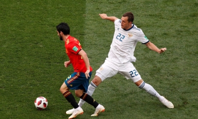 Kết quả trận Tây Ban Nha vs Nga: Chủ nhà gây địa chấn