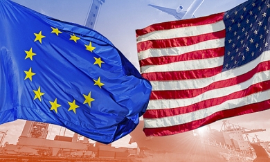 Mỹ đánh thuế hàng EU: Kẻ cười, người méo mặt