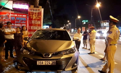 Hà Tĩnh: Chủ nhiệm ủy ban kiểm tra lái xe khi có hơi men gây tai nạn chết người