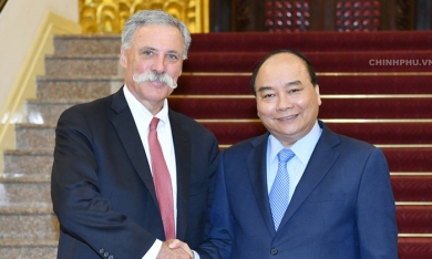 Thủ tướng: 'Giải đua F1 sẽ đóng góp vào sự phát triển của Việt Nam'