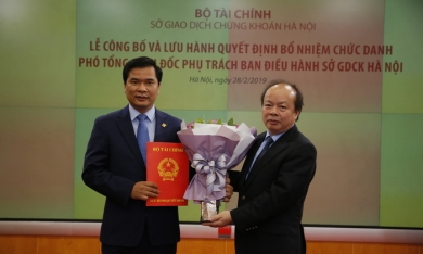 HNX đổi sếp: Ông Nguyễn Như Quỳnh giữ ghế Phó tổng giám đốc phụ trách ban điều hành