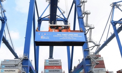 Tân Cảng Hải Phòng đón 1 triệu TEU container hàng hóa sau 5 năm hoạt động