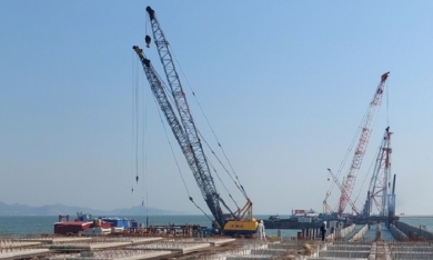 'Soi' tiến độ xây dựng 2 bến cảng container gần 7.000 tỷ tại Hải Phòng