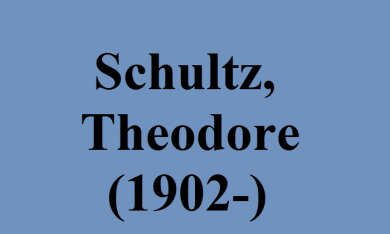 Schultz, Theodore (1902-1998) là ai? Tiểu sử Arthur Lewis