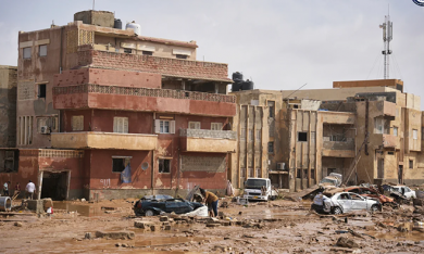 Lũ lụt 'chưa từng có' ở Lybia: Quét sạch 1/4 thành phố, hơn 5.000 người tử vong