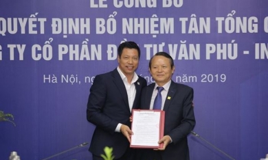 Người cũ của Vinaconex làm Tổng giám đốc Văn Phú Invest