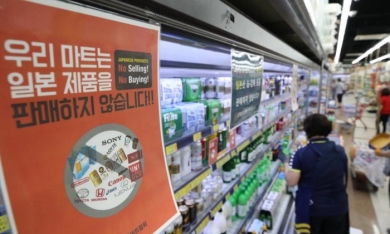 Người tiêu dùng Hàn Quốc đang 'quay lưng' với hàng Nhật