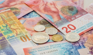 Đồng Franc chuẩn bị quay lại ngưỡng thấp nhất, Thụy Sĩ sắp tăng lãi suất?