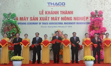 Thaco ‘rót’ 500 tỷ đồng xây dựng Nhà máy sản xuất máy nông nghiệp