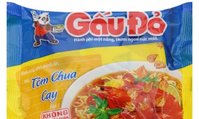 Tại sao mì ăn liền tôm chua Gấu Đỏ bị Đài Loan 'tuýt còi'?