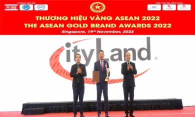 CityLand Group được vinh danh top 10 thương hiệu vàng ASEAN 2022