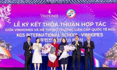 Vinhomes và KGS - Hàn Quốc hợp tác phát triển hệ thống giáo dục liên cấp quốc tế