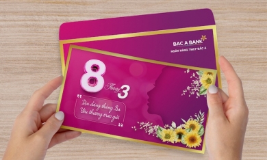 Món quà đặc biệt BAC A BANK dành tặng khách hàng nữ nhân ngày 8/3