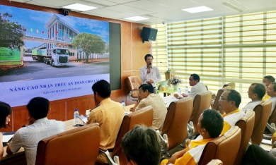 CNG Việt Nam nâng cao nhân thức an toàn cho đội ngũ nhân viên lái xe chở CNG
