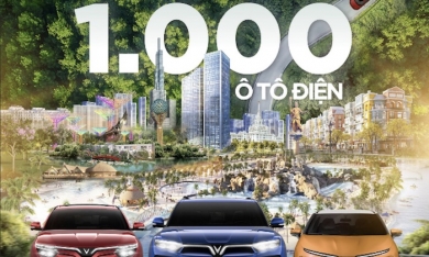 Vinhomes tặng 1.000 ô tô điện Vinfast cho khách hàng