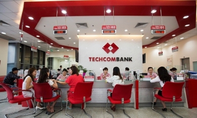 Techcombank: Lãi trước thuế quý I/2019 tăng nhẹ gần 2% lên 2.616 tỷ đồng