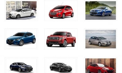 10 xe ô tô cùng loại nhưng khác tên ở các nước