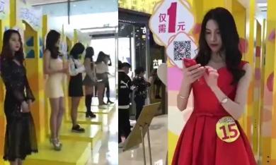 Trung Quốc: Gói cho thuê bạn gái cùng mua sắm trong 20 phút chỉ 0,16 USD