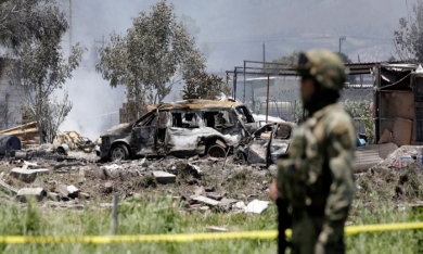 Mexico: Kho pháo hoa phát nổ, ít nhất 73 người thương vong